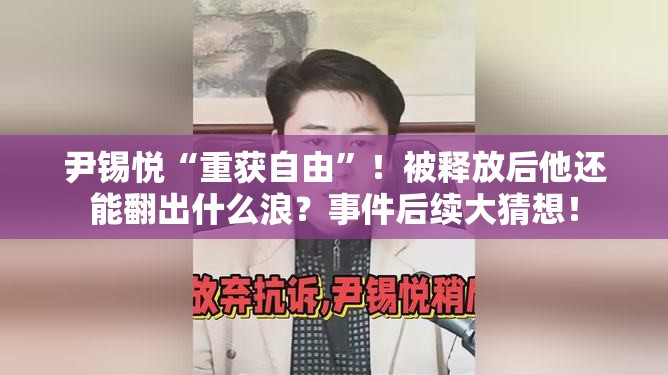 被释放后他还有哪些权力？事件后续会怎样发展？